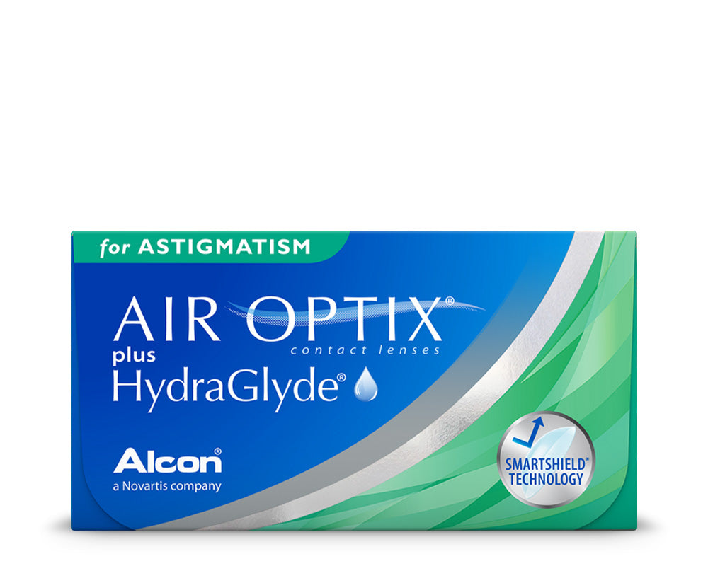 Air Optix plus Hydraglyde for Astigmatism (3 Pack)